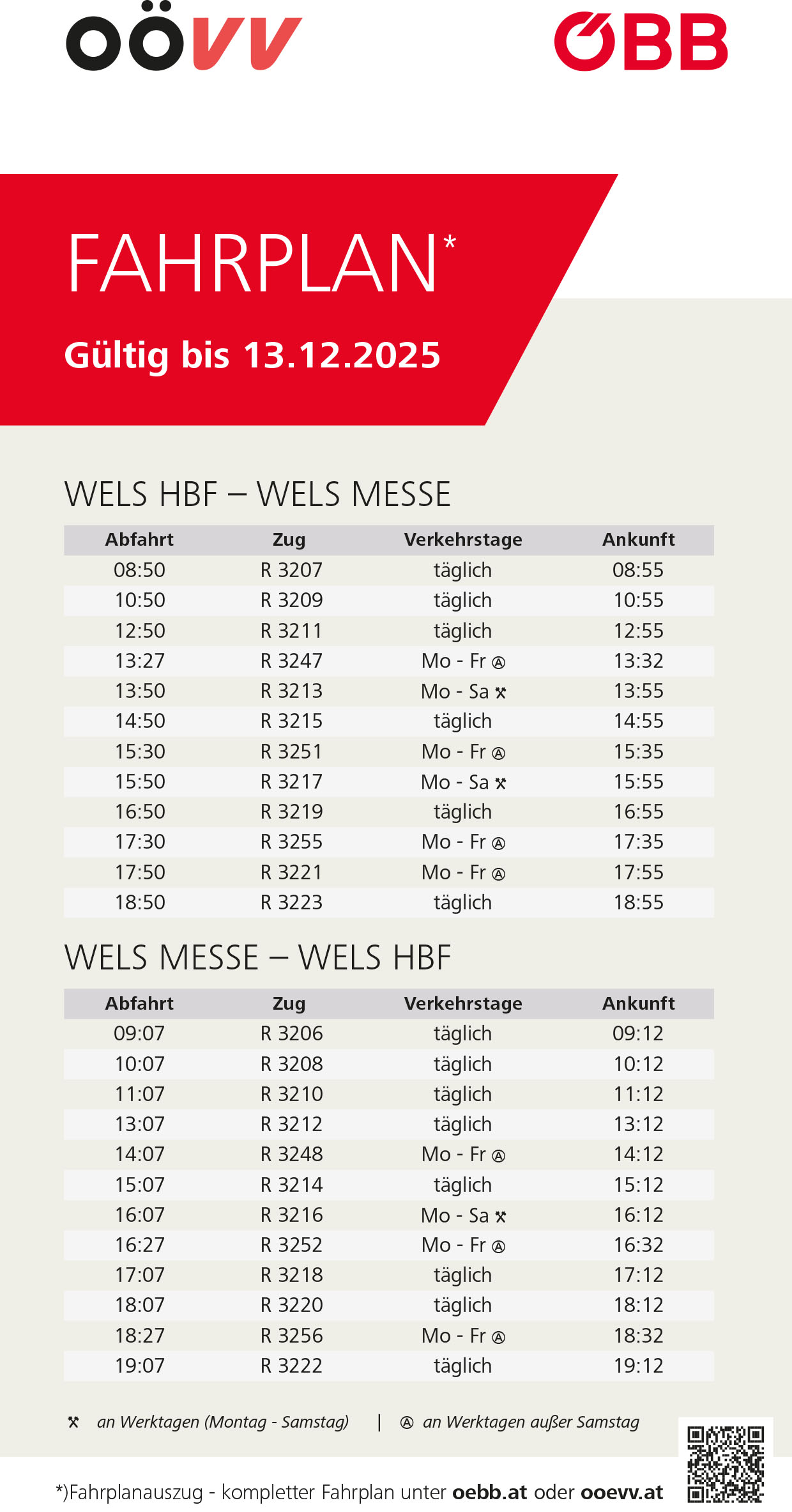 Fahrplan